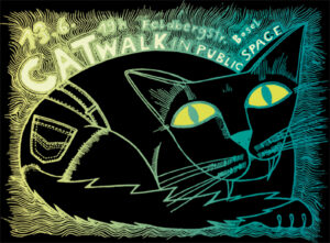Illustration "Catwalk" in public space